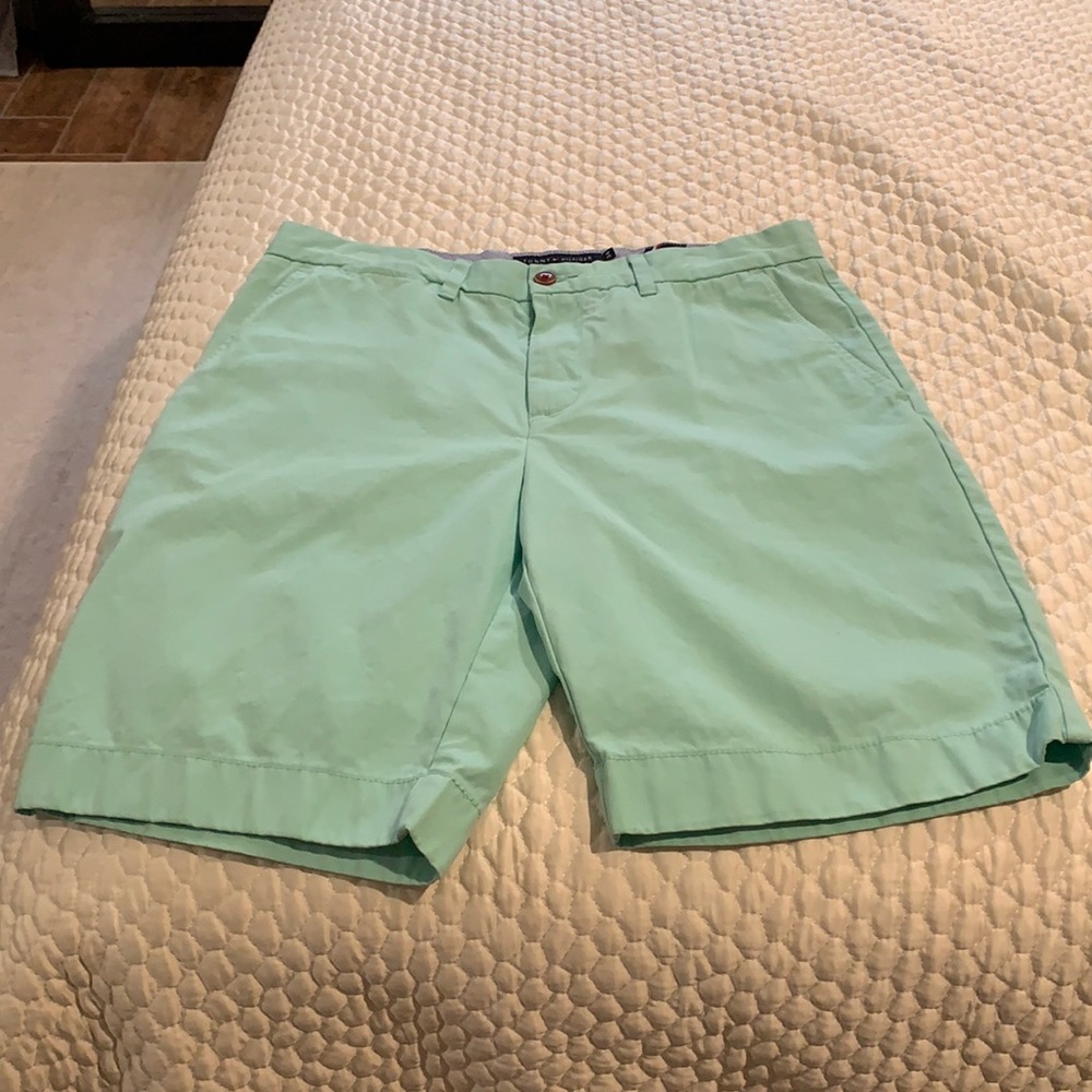 Mint green Tommy Hilfiger shorts size 34